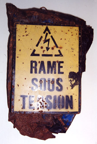 Attention rame